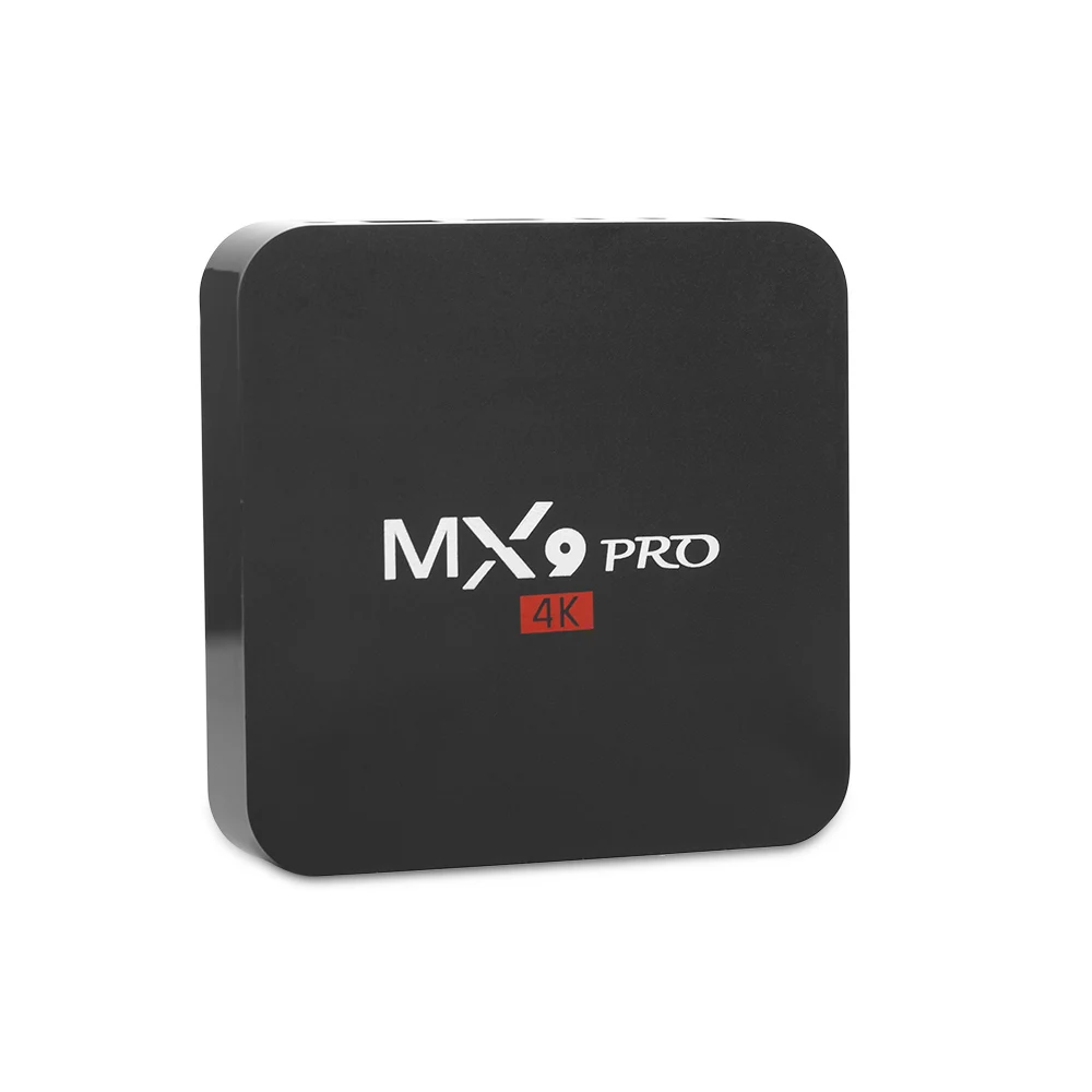 MX9pro 4K Smart Android 8,1 tv Box 1 ГБ ОЗУ 8 Гб ПЗУ HD 2,0 MX9 PRO Rockchip RK3228A Поддержка 2,4G wifi 100M Ethernet медиаплеер