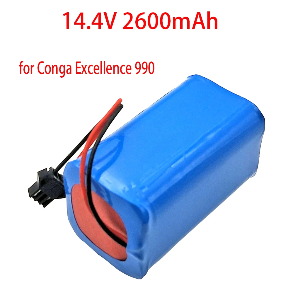 Robot Vacuum Cleaner Li-ion Battery Pack for Conga Excellence 900 Excellence Robotic Vacuum Cleaner Parts Accessories