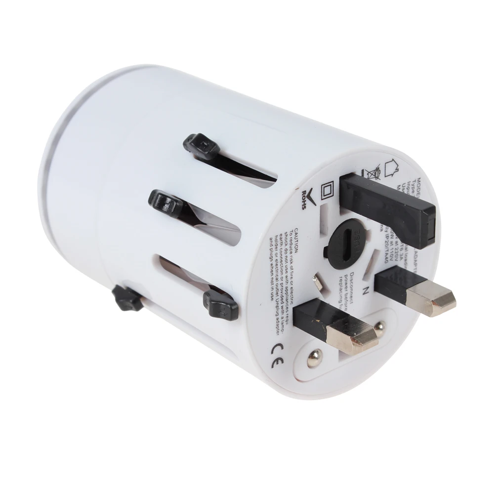 DiGiYes Универсальный адаптер питания для путешествий по всему миру настенный AC
