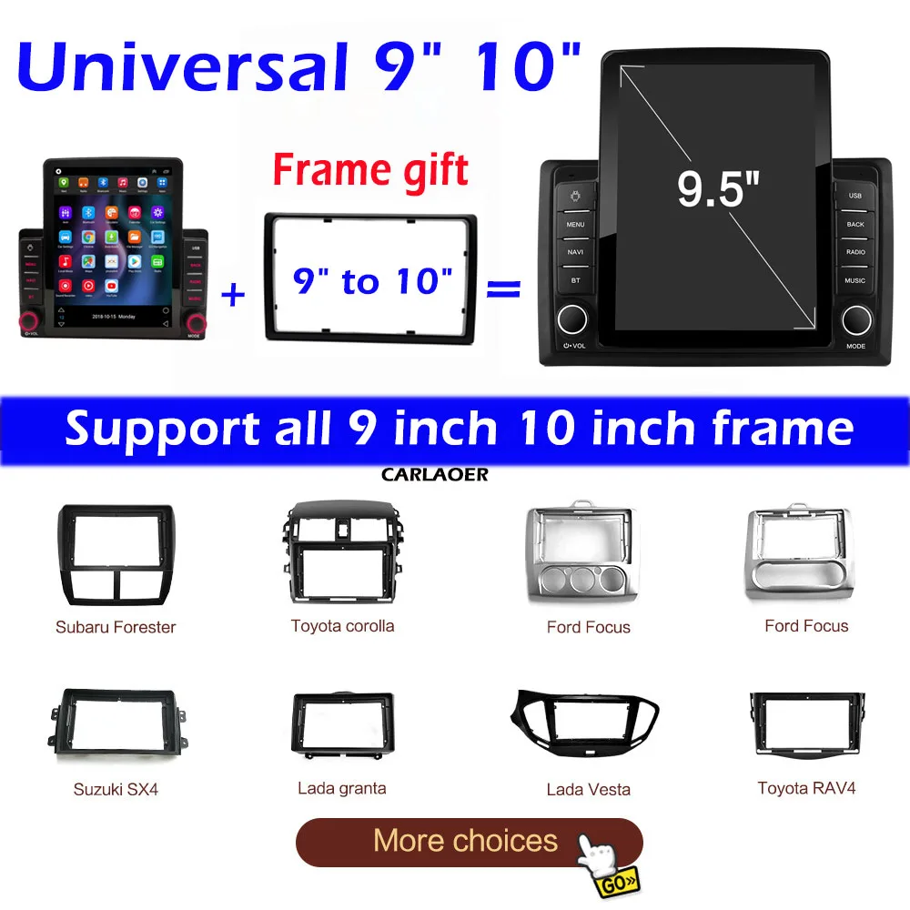 Автомагнитола 2 Din на Android 10 универсальный мультимедийный видеоплеер с GPS для