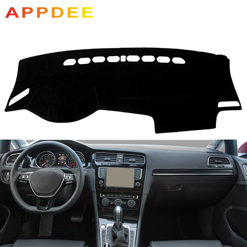APPDEE приборной панели автомобиля Обложка для Volkswagen VW Golf 7 MK7 гольф 2013 2014 2015 2016 2017 2018