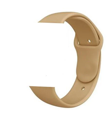 walnut Новейшая модель; силиконовый ремешок для наручных часов iWatch, 4 40 мм 44 Резиновые Спортивные петли для наручных часов Apple Watch серии 1/2/3, 42 мм, 38 мм, версия linkseries 5 - Цвет ремешка: walnut