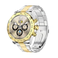 aw13 smart watch men business wristband 1 28 inch screen ip68 waterproof mens stainless steel smartwatch heart rate diy dials