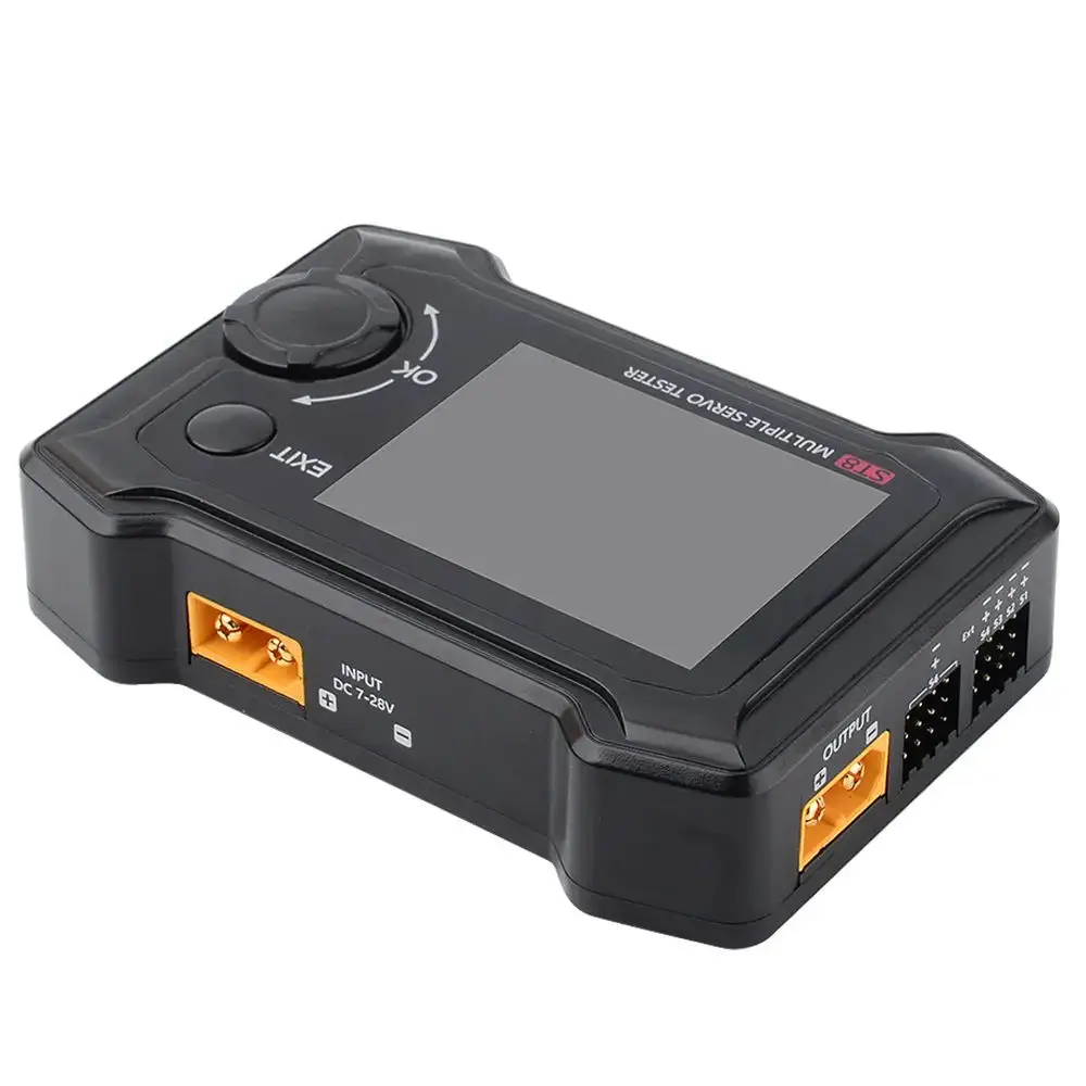 Новый ToolkitRC ST8 2 4 TFT 7-28V 8-канальный Servo интегрированный Тесты er независимых