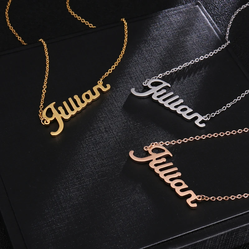 Изготовленные на заказ ювелирные изделия для женщин золото нержавеющая сталь