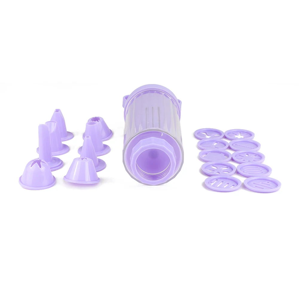 10 Pcs/Set Cake Cream Decorating Syringe Icing Piping Gun Baking Pastry Nozzle Cupcake Tool Cookies Dry Flower Set Bakeware | Дом и сад