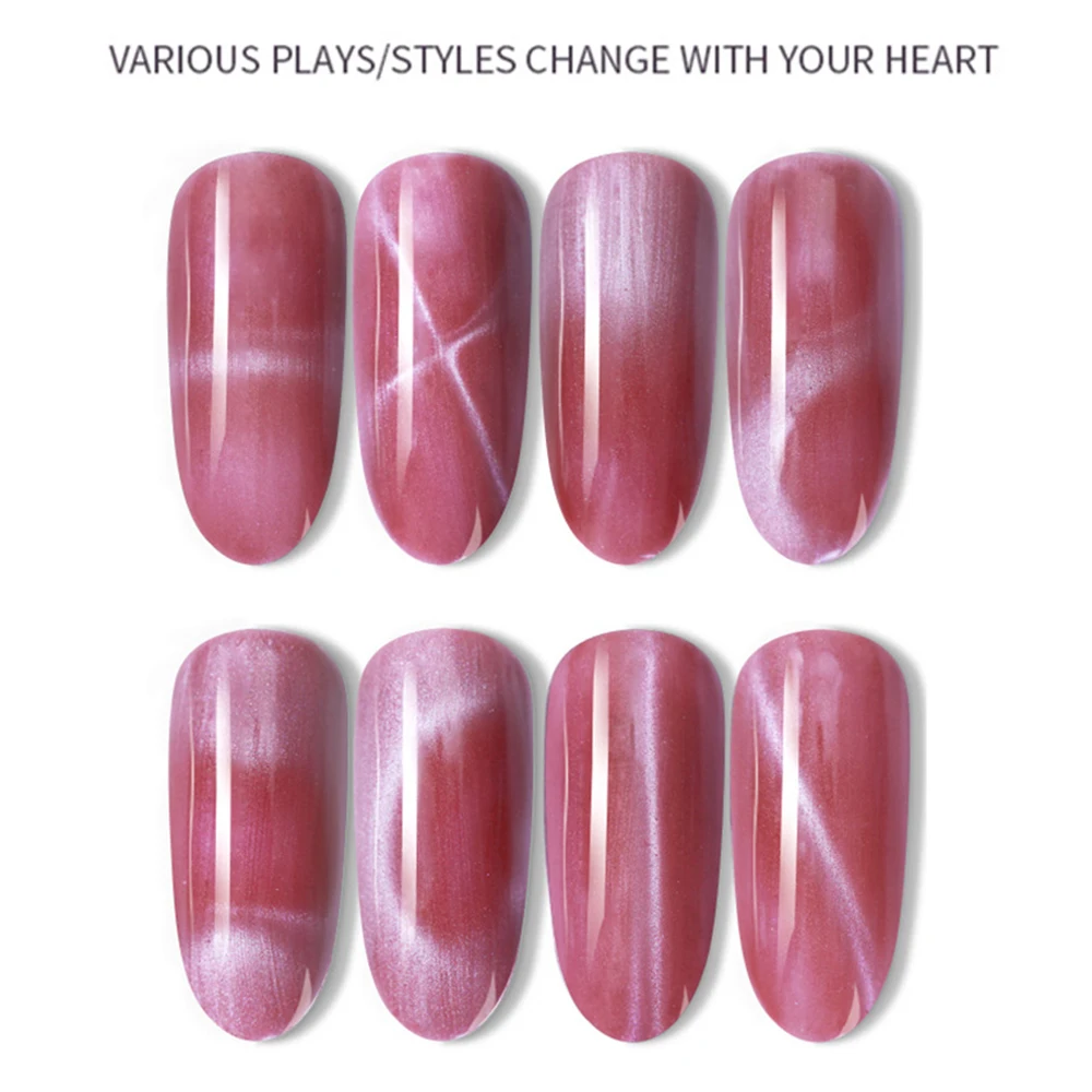 Кошачьи Глаза УФ гель лак для ногтей маникюра лампы отверждения магнит