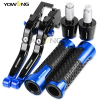 s 1000 rr motorcycle aluminum adjustable brake clutch levers handlebar hand grips ends for bmw s1000rr 2015 2016 2017 2018