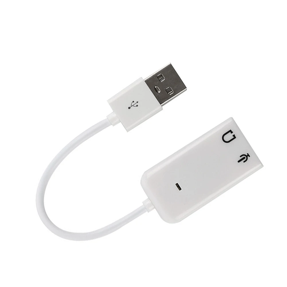 USB 2 0 до 3 5 мм Virtual 7 1 CH наушники 3D внешняя звуковая карта аудио адаптер | Мобильные