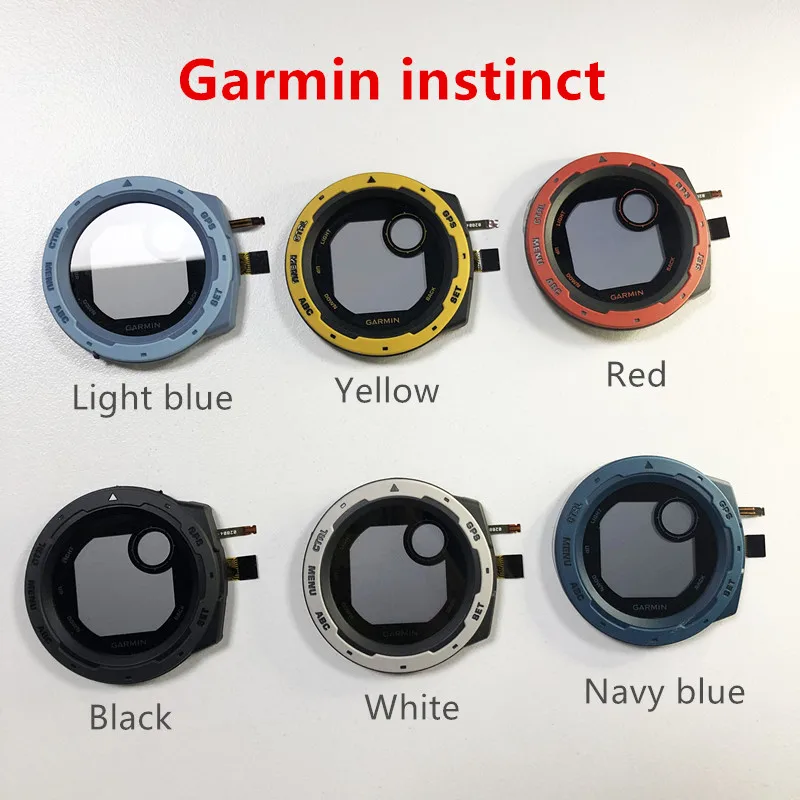 

Передний чехол для GARMIN Instinct ЖК-экран ЖК-дисплей экран для GPS-навигации запасная часть для ремонта