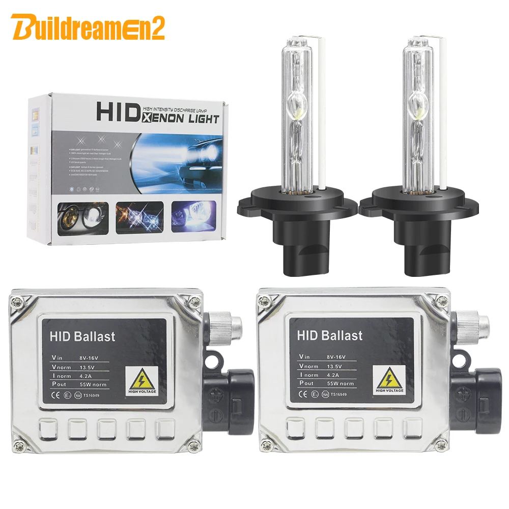 H7 ксенон H1 H8 9005 HB3 9006 HB4 881 880 H3 H11 ксенона HID светильник 55W 4300K 10000K 12V автомобилей