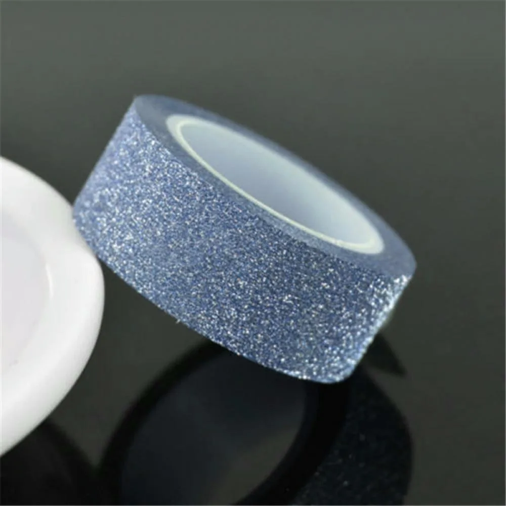 Glitter Paper blue Шикарные самоклеящиеся акриловые стразы, палочка для скрапбукинга, Рождественская вечеринка, свадебное украшение для дома, аксессуары для рукоделия - Цвет: Glitter Paper blue