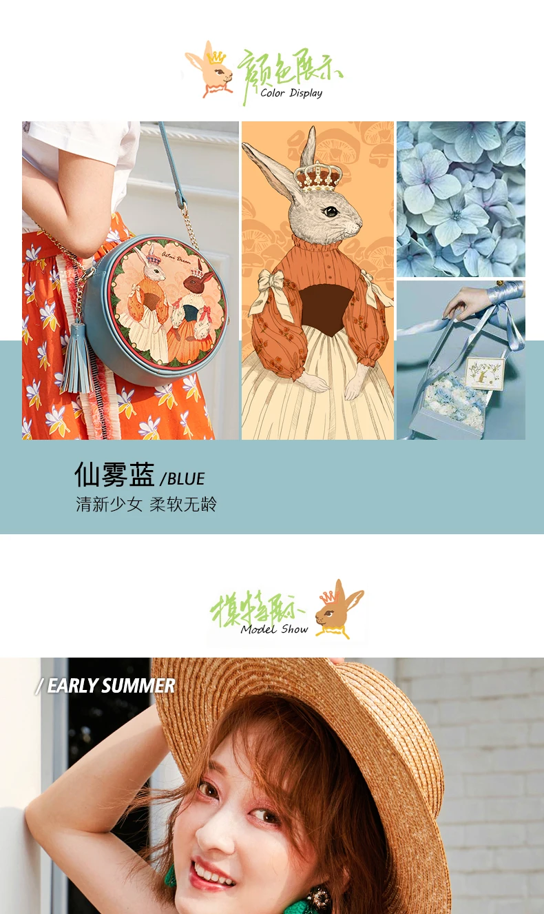 Messenger Bag Purses and Handbags Crossbody Bags for Women Handbag Bags Handbags and Purses Girl Shoulder Bag Braccialini Rabbit