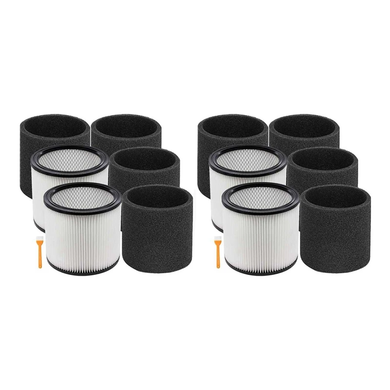

Сменный фильтр 90304 90350 90333, подходит для пылесосов Shop-Vac, 5 галлонов, для влажной/сухой уборки
