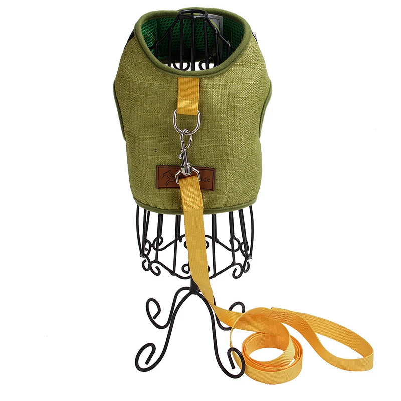 

Newly Pet Vest Chest Strap Comfortable Vest Harness and Leash Set Adjustable Rope Leash Pet Supplies For Dog Cat