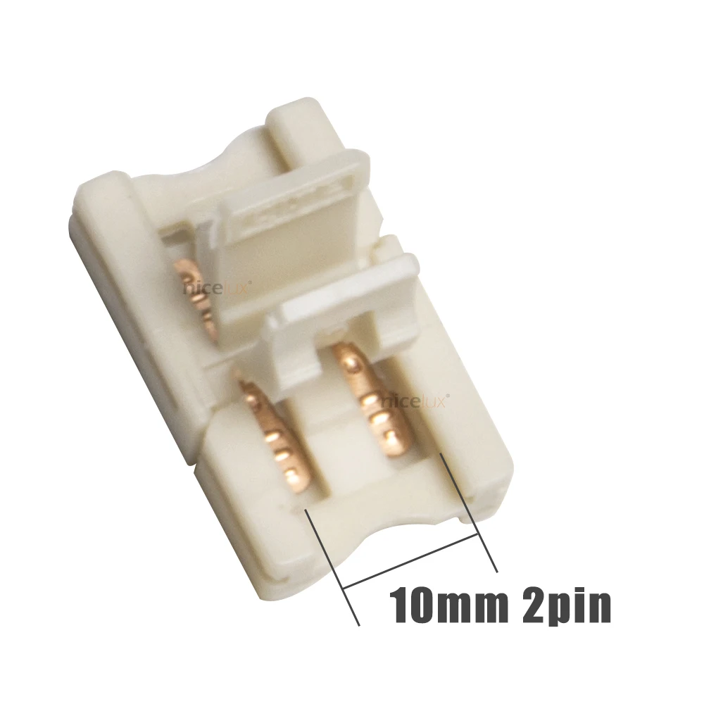 5 шт./лот 2 контактный 3 4 тонкий светодиодный разъем RGB для проводника 8 мм 10 3528 5050