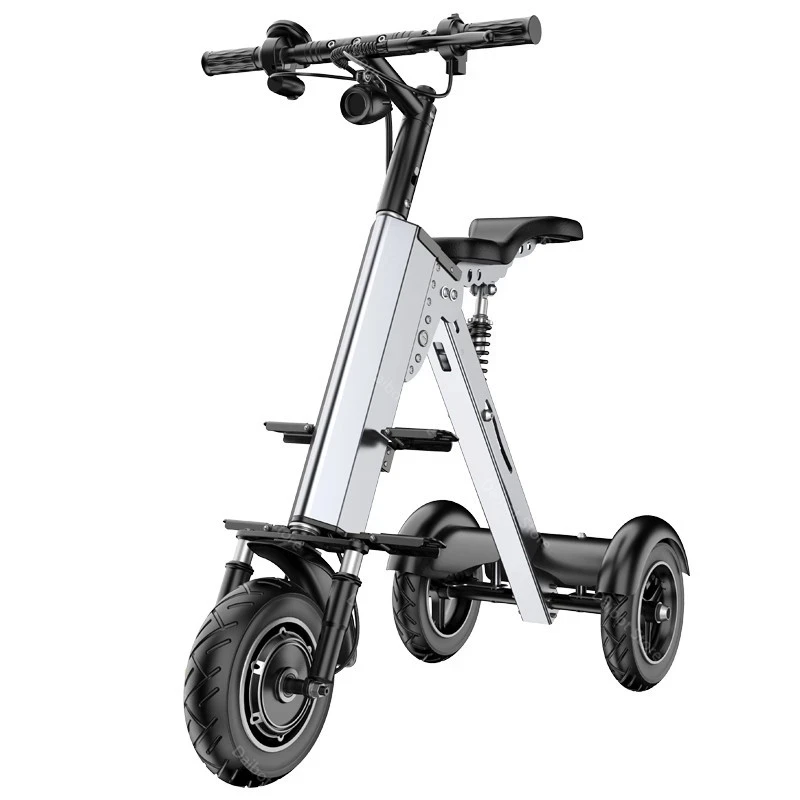 Электрический скутер с двумя сидениями 3-колесные электрические велосипеды