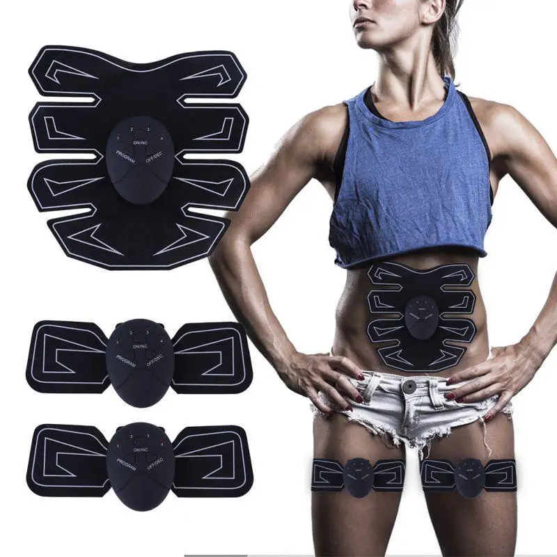 

Smart Electrical Stimulation Slimming Abdominal Muscle Trainer Stick Exercise Apparatus Stickers Abs Slimmer Sports Stickers