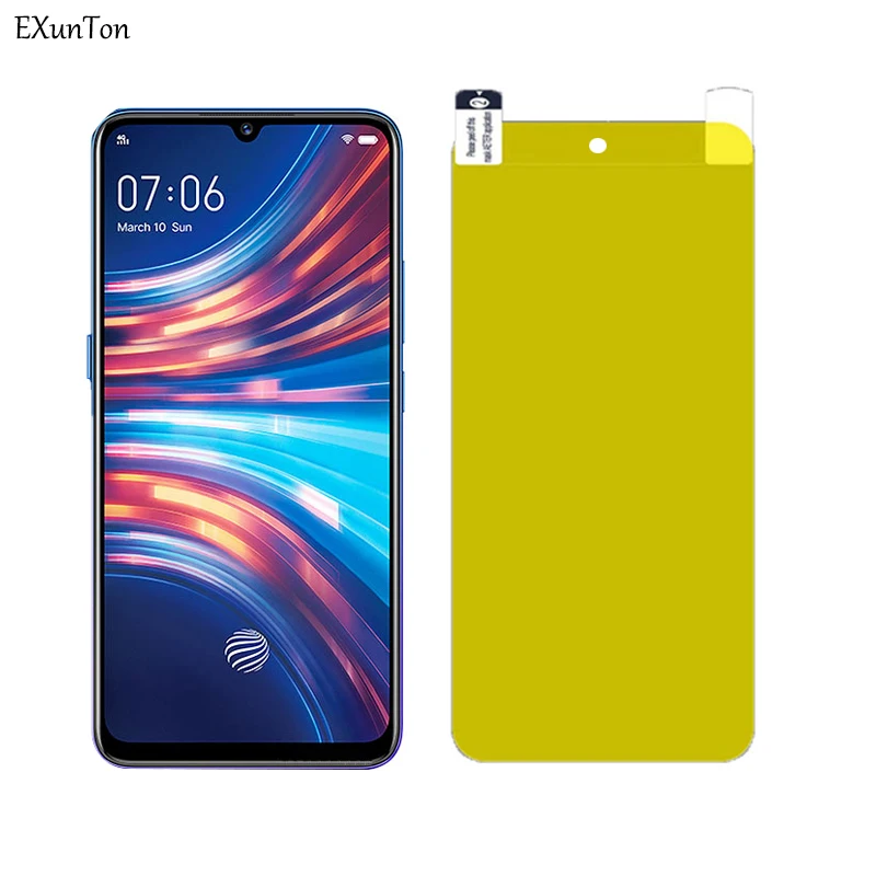 3D полное покрытие ТПУ Защита экрана для VIVO S1 S5 Гидрогелевая Защитная пленка