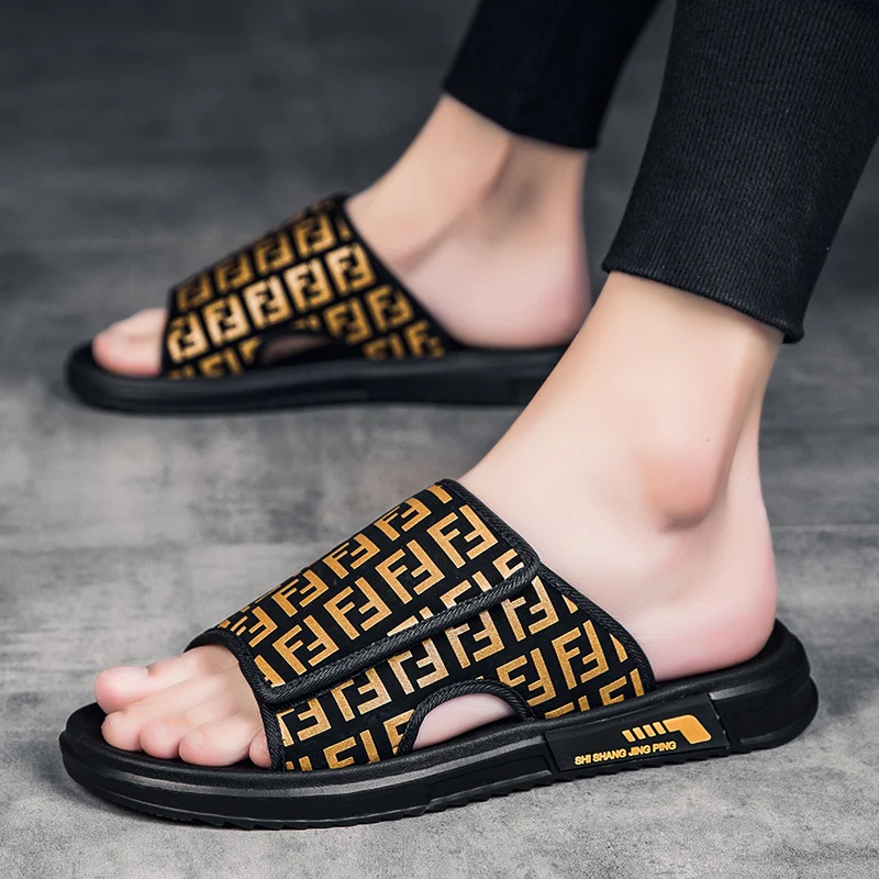 

Summer Trend Frontline Men's Slippers Breathable Wearable Sandals Outdoor Slippers Comfortable Soft Casual Sandals And Slippers