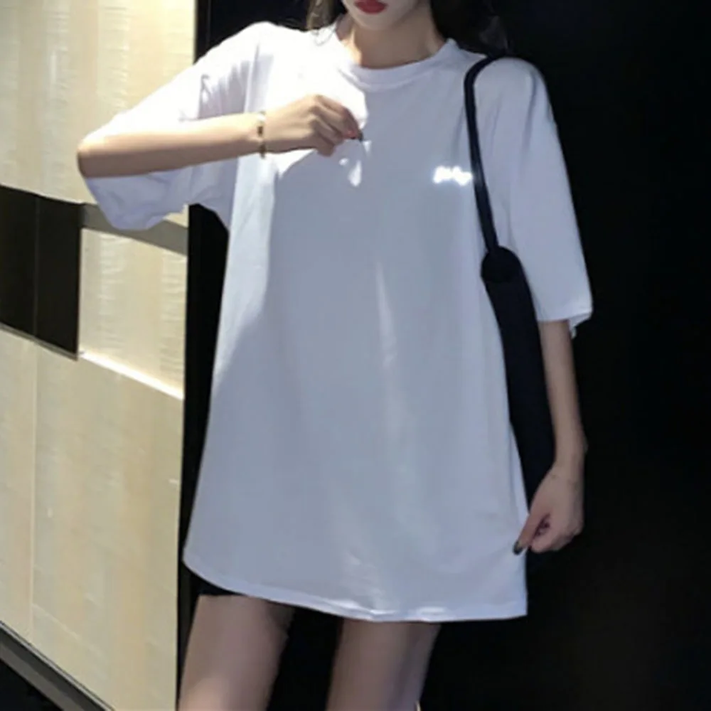 Женская Светоотражающая футболка в Корейском стиле аниме Сейлор Мун графическая