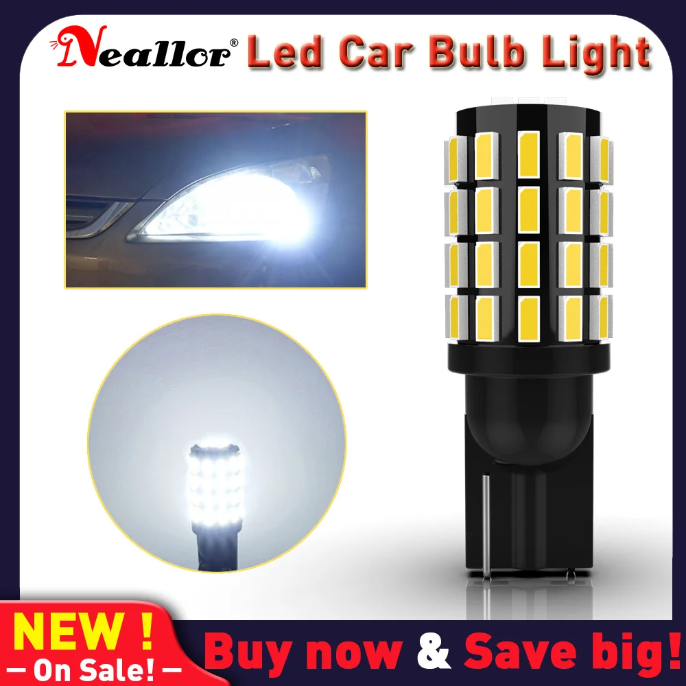 

1x светодиодная лампа T10 W5W Led Canbus 168 194 3014 SMD, клиновидный парковочный свет, светильник номерного знака, габаритные огни, лампы для чтения, белый...