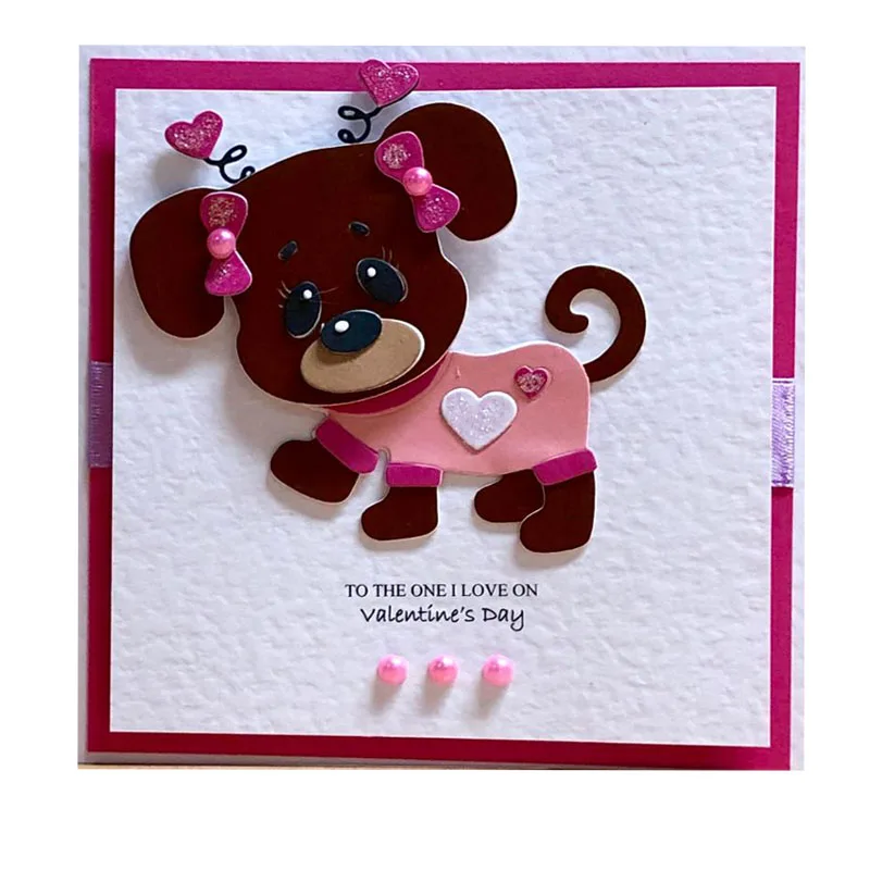 Рождественский трафарет для домашних животных с металлическими вырубками