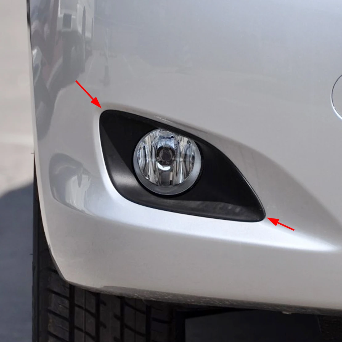 DWCX передний и противотуманный светильник накладка пластик подходит для Toyota Yaris
