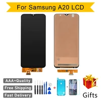 perfect repair aaa incell lcd for samsung a20 a205 a205f screen display replacement assembly digitizer phone touch pantalla