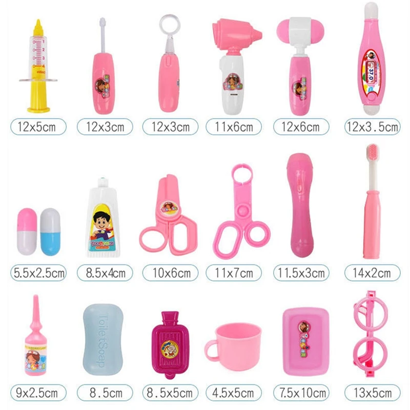 37 шт. детские игрушки набор для доктора чемоданы медицинский комплект косплея