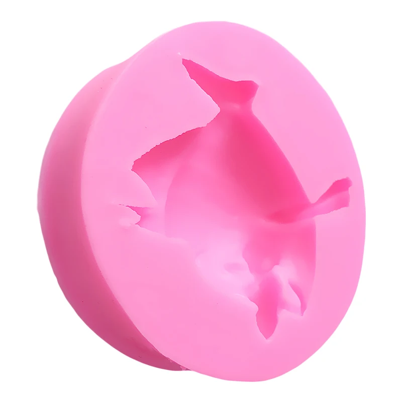 Форма пищевого класса для рыбьего торта силиконовая форма помадки желе пудинга