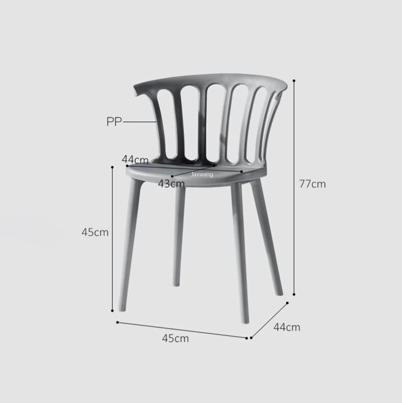 

Creative Dining Chairs Outdoor Balcony Plastic Hollow Nordic Home Minimalist Dining Chair Ins Lounge Chair Color Backrest Chairs