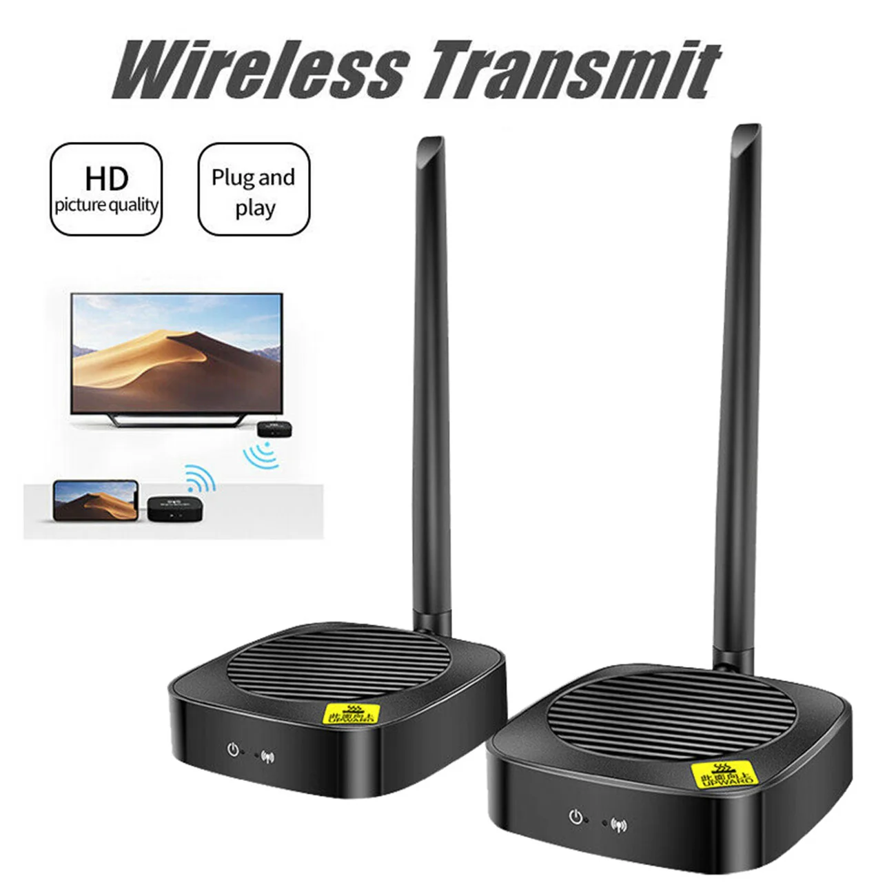 

Extender Wireless HD 1080p HDMI-Compatible Transmitter And Receiver Converter Adapter Long Range Transmit For TV Projector