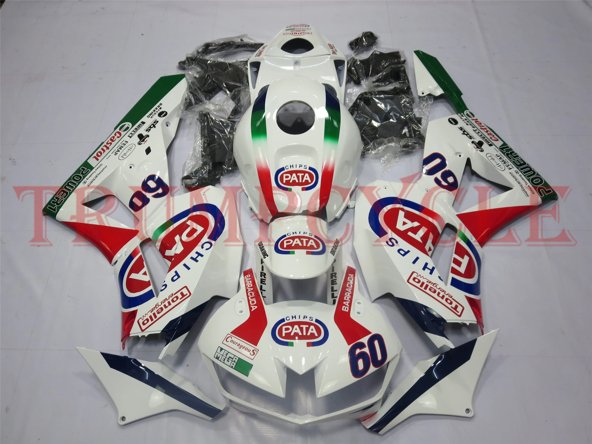 

Motorcycle Bodywork Aftermarket Fairing Body Kit for Honda CBR 600 RR F5 2013-2020 CBR600RR 13 14 15 16 F513 PATA