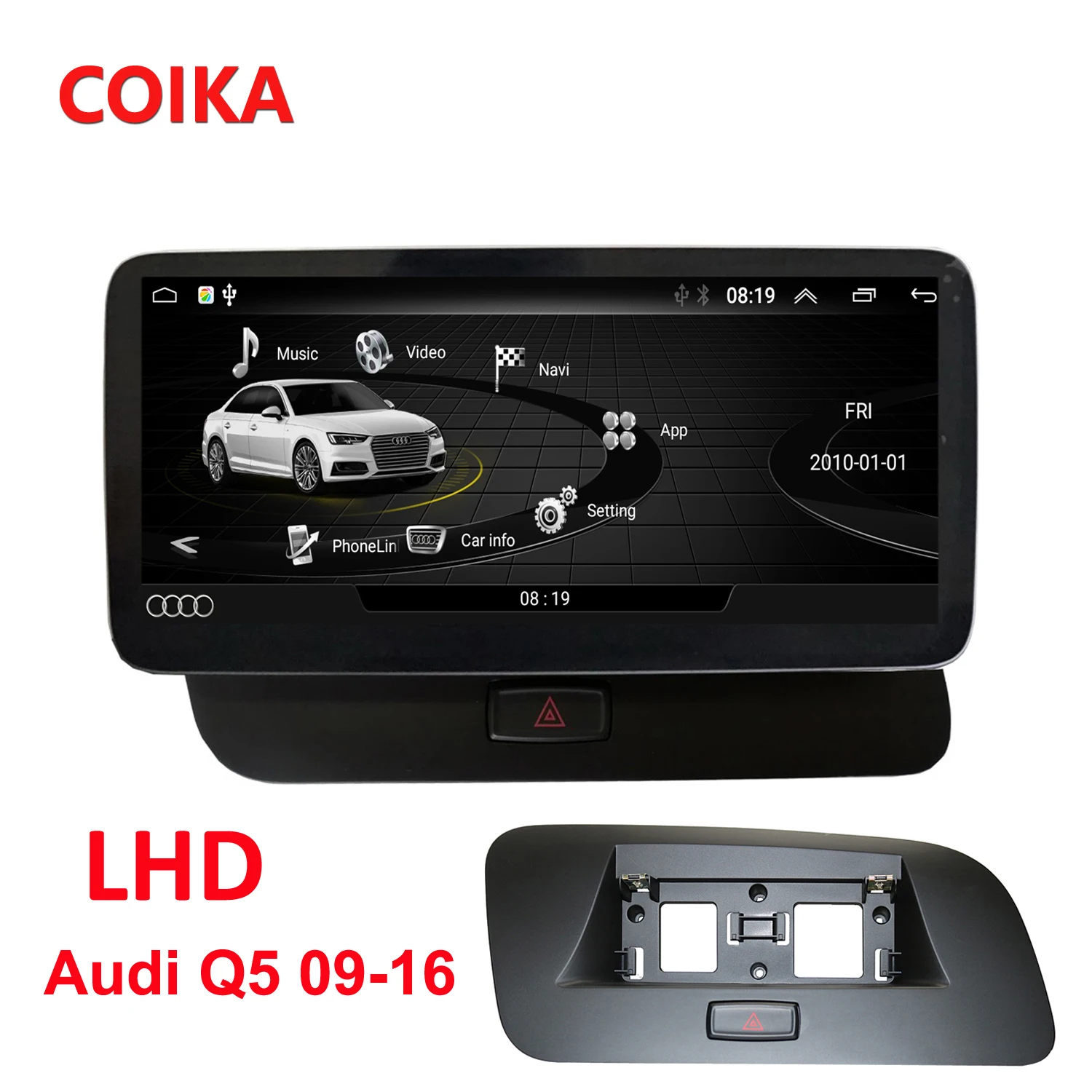 8," HD экран стерео Android 7,0 up Автомобильный gps Navi карта для Audi Q5 8R 2008~ MMI стиль мультимедийный плеер Авто Радио