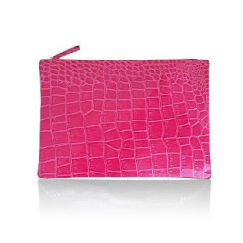 

Fashionable, Large-capacity, Convenient, Ladies' Coin Purse, Office Burst, Clutch Bag, Travel High-end Crocodile Pattern Bag