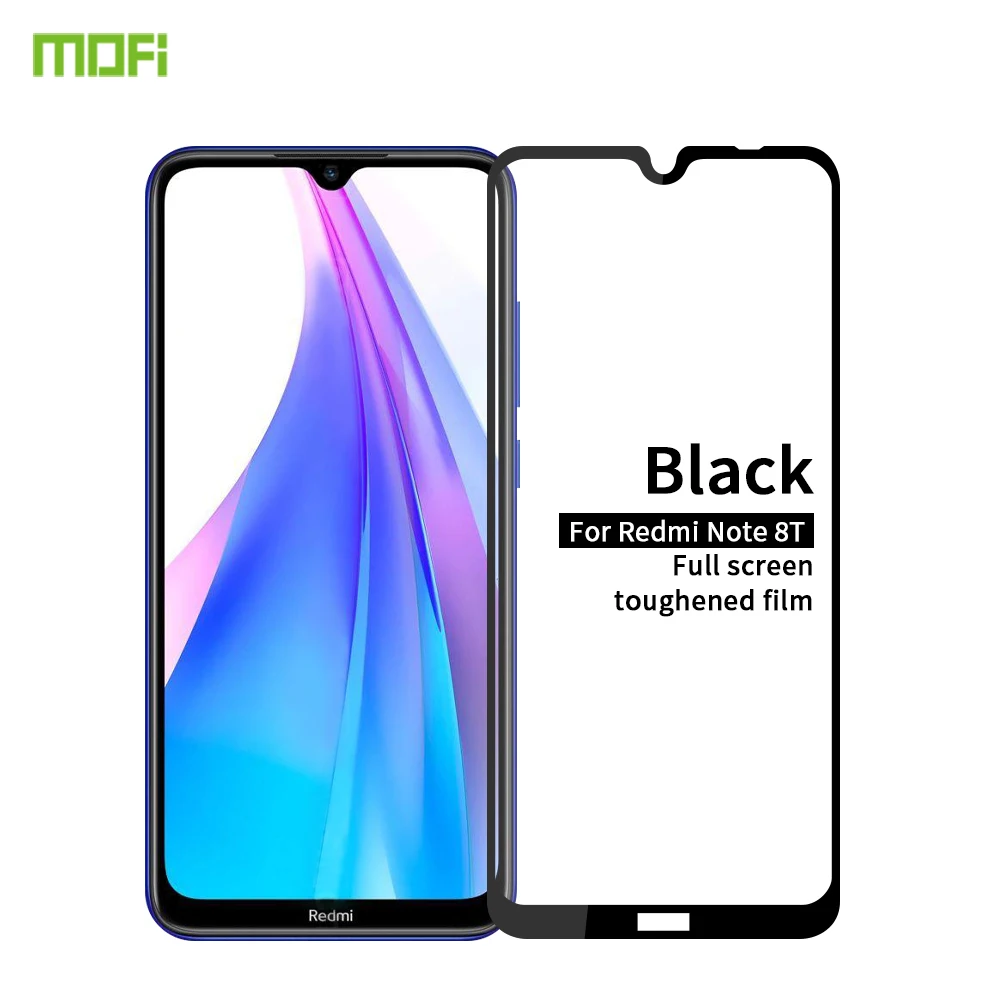 Для Xiaomi redmi note 8T закаленное стекло MOFi полное покрытие защитная пленка протектор