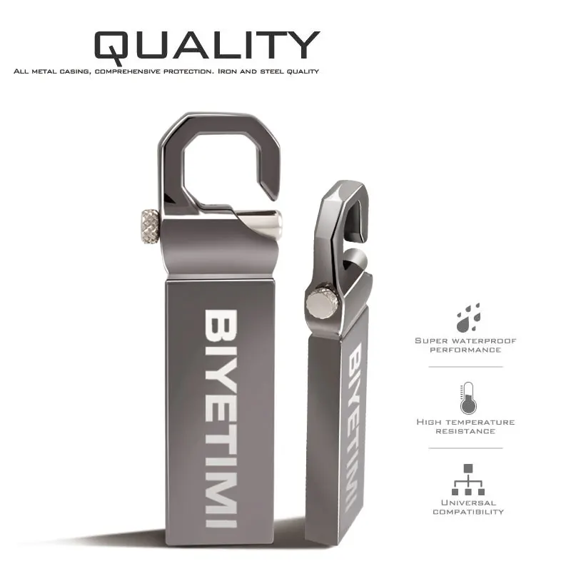 Biyetimi флэшку 32gb pendrive 128g шампур флэш накопителями 64 ГБ Ёмкость на высоком