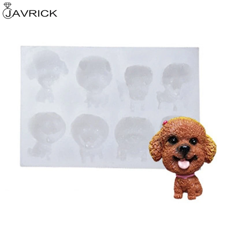 

Cute Dog Corgi French Bulldog Silicone Mold for Fondant Chocolate Candy Gum Paste Polymer Clay Resin Casting Mold Crafts
