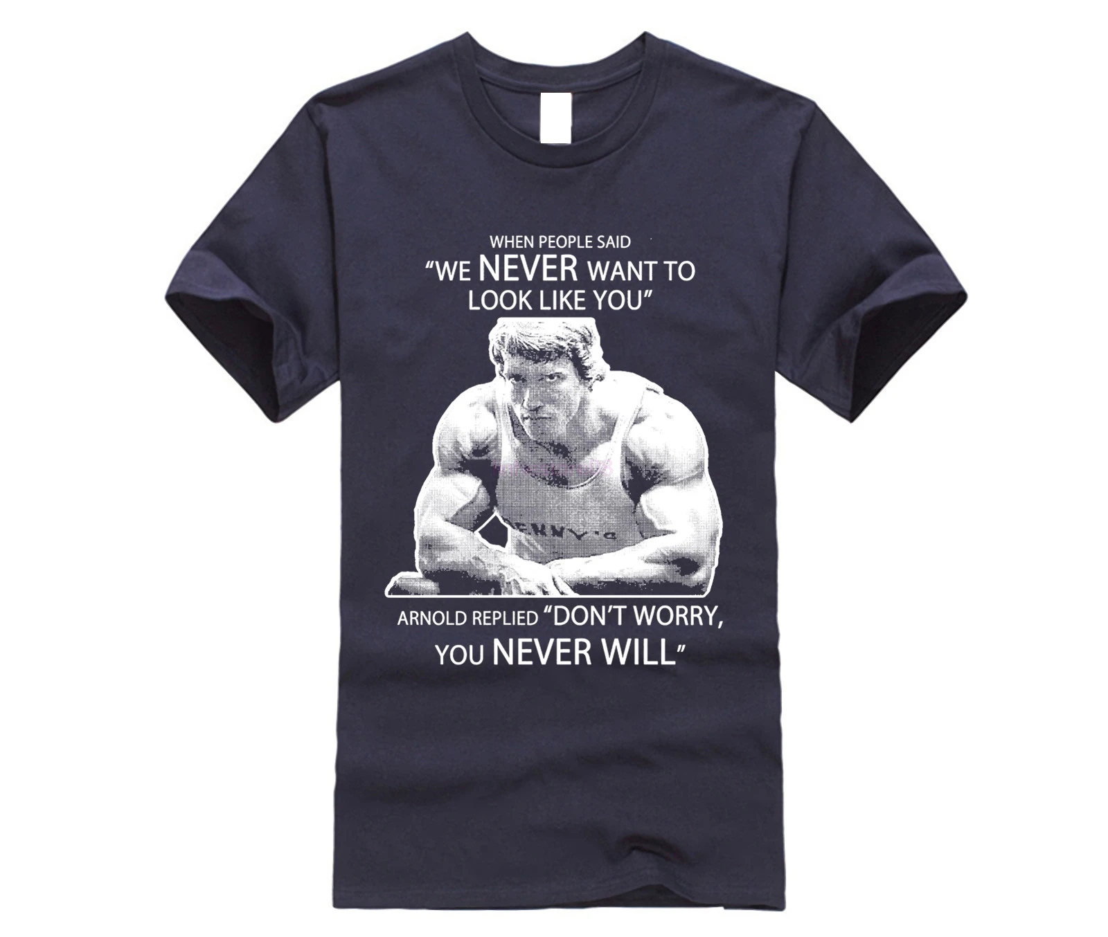 Мужская футболка Arnie Арнольд Шварценеггер бодибилдинг Camiseta Para Hombre необычная |