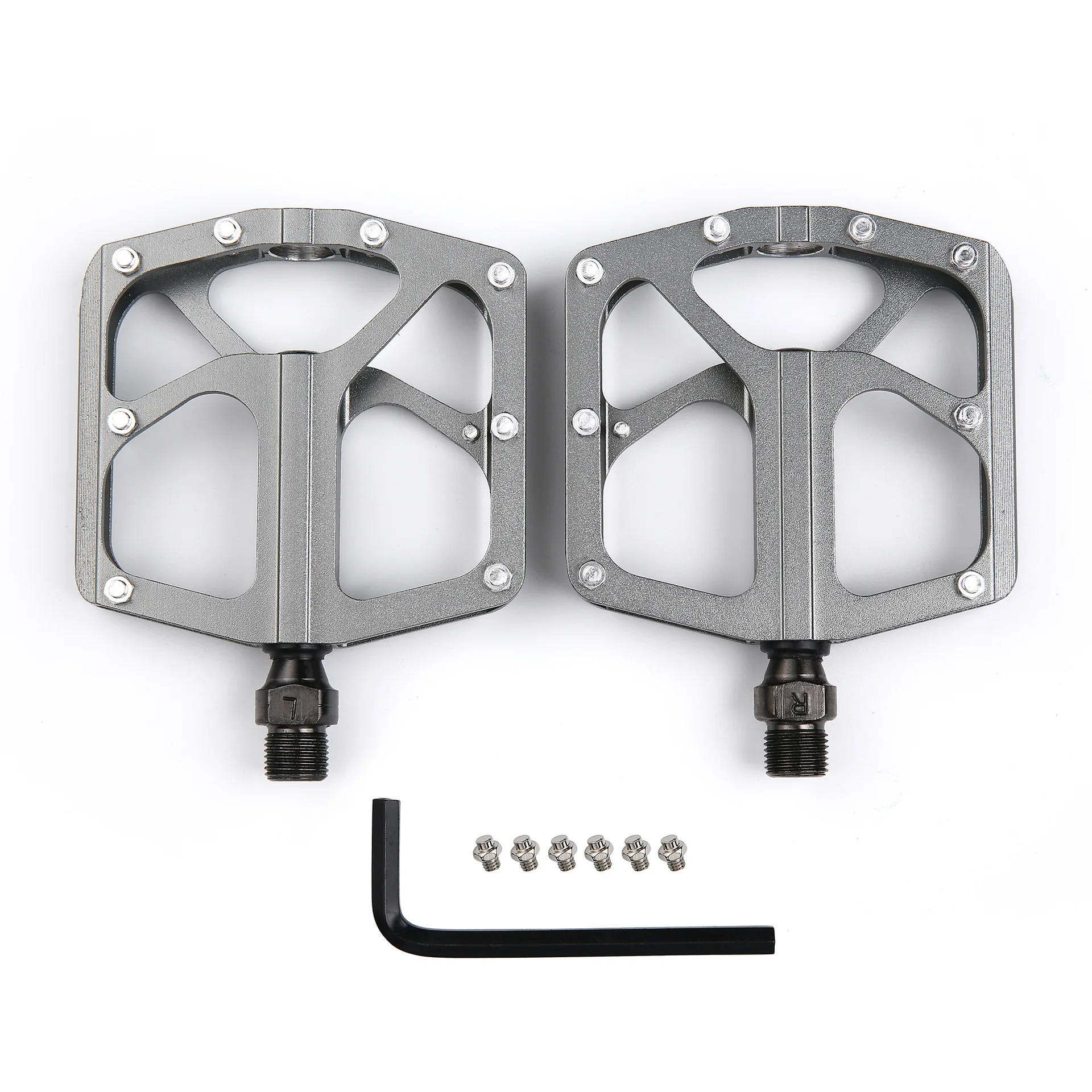 Горный Дорожный велосипед педали Алюминий Alloy ультра светильник DIY аксессуары