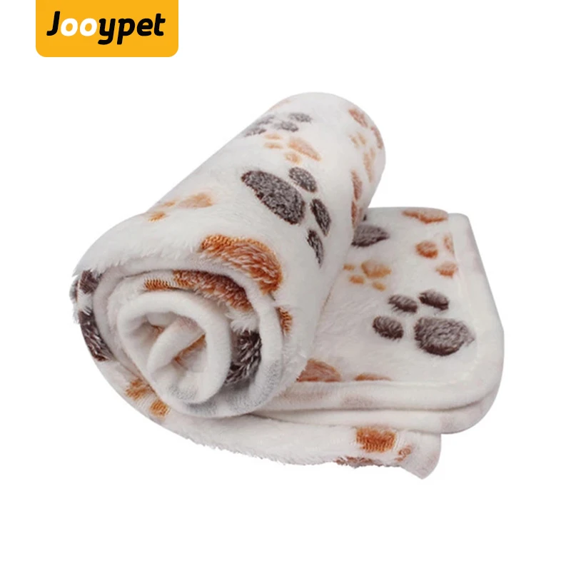 JOOYPET собака кошка кровать коврик для ног с принтом мягкий теплый спальный матрас