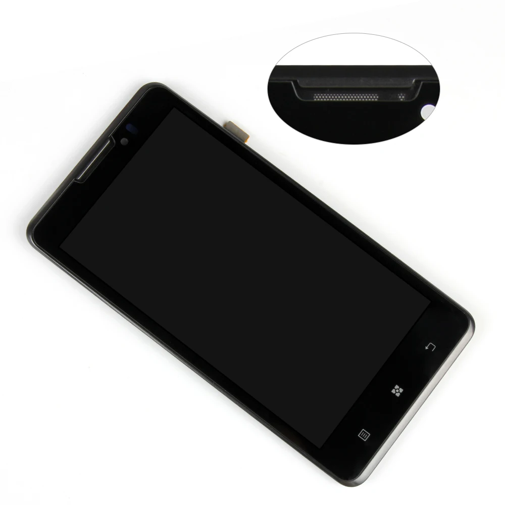 SRJTEK 5 0 дюймов LCD для Lenovo P780 экран дигитайзер с рамкой в сборе дисплей Sceen запасные