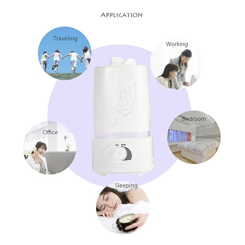 5 в 1 ультразвуковой ароматический увлажнитель распылитель ароматических масел