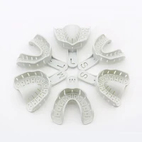 12106pcs dental implant tray full mouth partial mold tray disposable removable dental impression trays dental tools materials