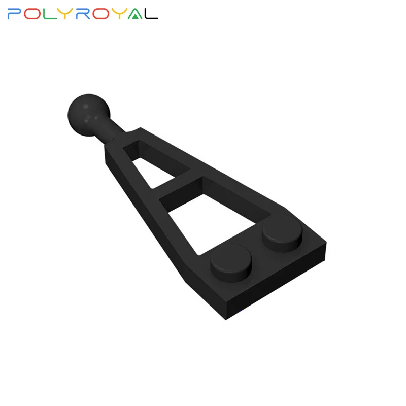 Строительные блоки technalalalal 1x2x4, односторонний кронштейн с шариковой панелью, 10 шт., совместимые сборы, детали Moc 2508