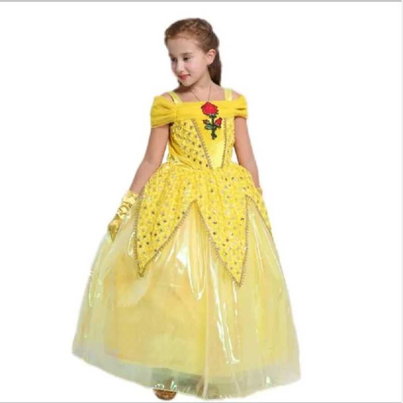 2019 Child Girl Cinderella Dress Prom Anna Princess Baby Gift Party Fancy Juvenile Costume | Детская одежда и обувь