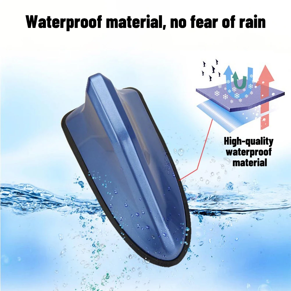 Car Antennas Shark Fin Antenna Auto Radio Signal Aerials Roof Conversion for Jeep Renegade Cherokee Wrangler | Автомобили и