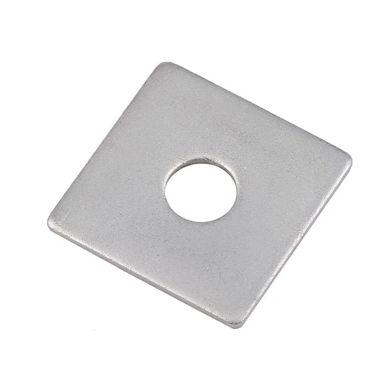 

Square Flat Washers Bright Zinc Plated Flat Pad Spacer Gasket M8 M10 M12 M14 M16