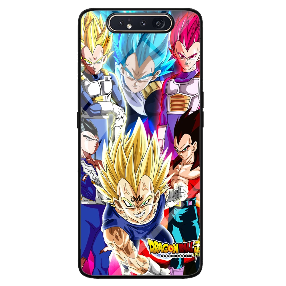 Dragon Ball Z Супер чехол из закаленного стекла для телефона samsung Galaxy A80 A805FD SM-A805FD 6 7